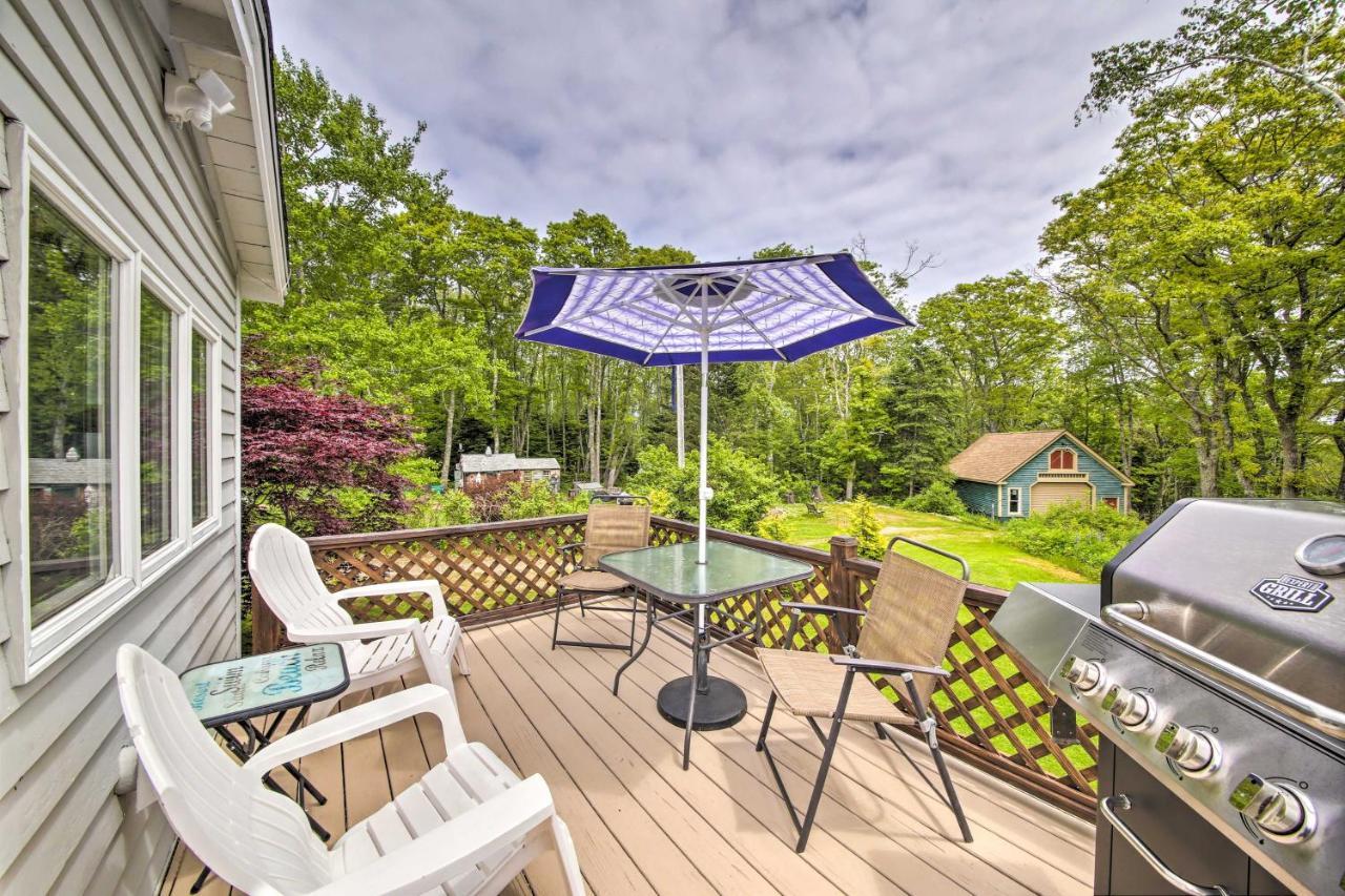 Charming East Boothbay Cottage With Large Yard! ภายนอก รูปภาพ