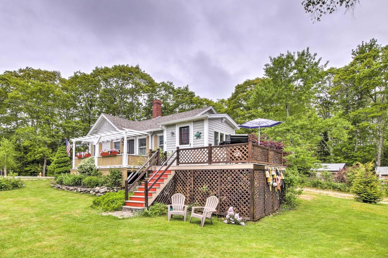 Charming East Boothbay Cottage With Large Yard! ภายนอก รูปภาพ